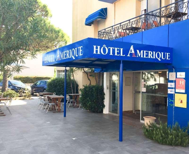 Amerique Hotel Palavas - Piscine - Plage Eksteriør billede