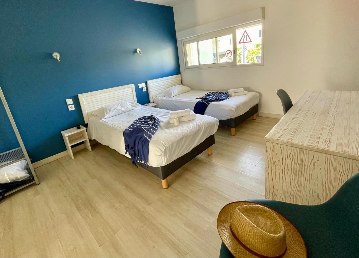Amerique Hotel Palavas - Piscine - Plage Eksteriør billede
