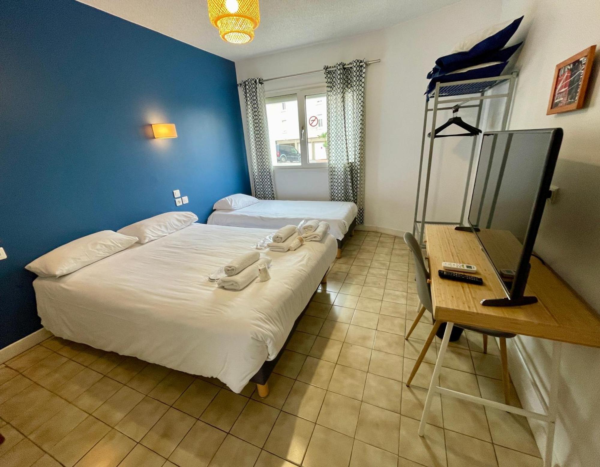 Amerique Hotel Palavas - Piscine - Plage Eksteriør billede